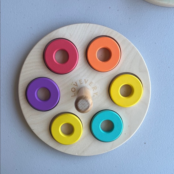 Lovevery Babbler Incomplete 13, 14, 15 months plus Adventurer Wooden Pegboard - Picture 4 of 11